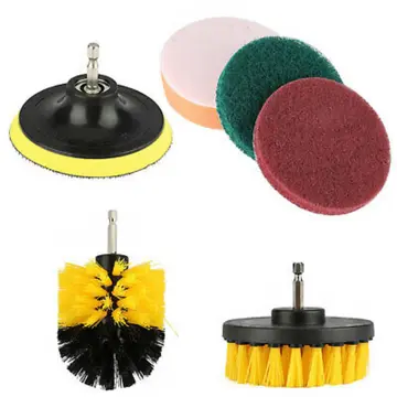 7pcs/set Buffing Polishing Pads Car Polisher Drill Wool Wheel Mop Kit 