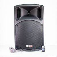 XXL Power SL-15V BT ตู้ลำโพงอเนกประสงค์ 15 นิ้ว แบบเคลื่อนที่ พร้อมไมค์ลอย PA Speaker System 450/900W RMS 15" MP3 / USB / ไมค์ลอย VHF x 2 เอ็กโค่, Mic/Line in