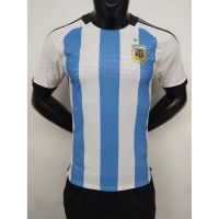 High quality [High Quality] Player Version 2022 Argentina Home Football Uniform Tops Ready Stock Inventory S-XXL