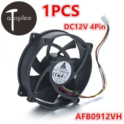 1PCS DC12V 0.6A 4Pin Brushless Fan Fire-retardant Material 92x92x25mm For Cooling CPU Computer Cooler Fan