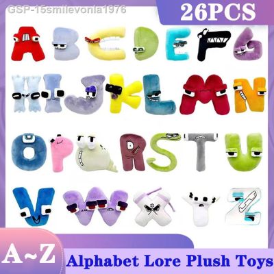 ▼ ผลกระทบ15smilevonla1976จาก Alfabeto Lore Brinquedos De Pelúcia Para Crianças A-Z Inglesa Bichos Pelúcia Boneca Plushie Presente Educativo 26 Peças