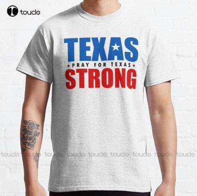 Pray For Texas Texas Strong Gun Control Now Classic T-Shirt Skeleton Shirt Custom Aldult Teen Unisex Digital Printing Tee Shirts