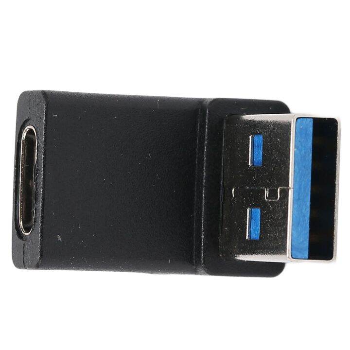 ชนิด-c-เป็น-usb-3-0อะแดปเตอร์ข้อศอกชนิด-c-แปลง90องศาสำหรับแฟลชไดรฟ์สองหัวความเร็วสูง