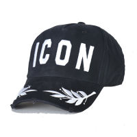 HOT★DSQ Brand  Mens Baseball Cap ICON Letter Embroidery Cotton Mens Women Baceball Snapback Hat Dad Hat Bone Trucker Cap