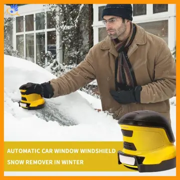 Car Ice Scraper USB Electric Heated Snow Removal Windshield Glass Defrost  Clean