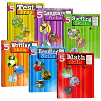 Flash kids American primary school fifth grade English workbook 6 Volume Set English original reading