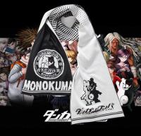 3รูปแบบ Anime Attack บน Titan Danganronpa Monokuma Baka ทดสอบ Shoukanjuu Fff ผ้าพันคอชุดคอสเพลย์ Shawl Cappa