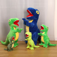 （HOT) ของเล่นตุ๊กตา Tyrannosaurus ตุ๊กตาไดโนเสาร์เด็กชายและเด็กหญิงของขวัญวันเกิดของเล่นเด็กตุ๊กตา