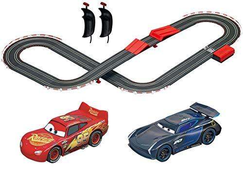 lightning mcqueen slot car race set