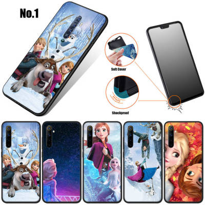 20GNN Cartoon Frozen Elsa อ่อนนุ่ม High Quality ซิลิโคน TPU Phone เคสโทรศัพท์ ปก หรับ Realme XT X2 A5 2 3 5 5S 5i 6 6i 7 7i 8 8S 8i 9 9i Pro Plus X Lite