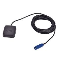 [HOT XIJXLKLKWMN 516] เครื่องรับสัญญาณ GPS ในรถยนต์สำหรับ BMW Audi VW Skoda Benz 3M Universal GPS Antenna FAKRA Conector รถ DVD นำทาง Auto Aerial Adapter