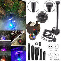 Aquarium Water Pump Garden fountain Water Oxygen Pump Aquariums Oxygen Pump With Led Light Fountain Maker Poland US D30