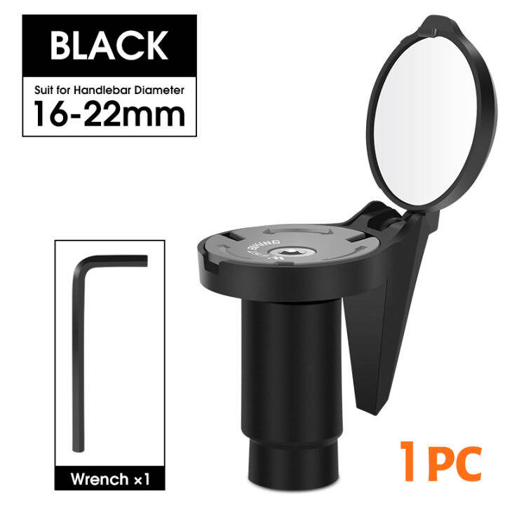 WEST BIKING Bike Rearview Bicycle HD Convex Mirror Bike Handlebar End