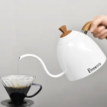 Brewista Artisan Gooseneck Variale Temperature Control Pour Over Dripper  Coffee Kettle 1000ml 600ml LCD 220V Brewer Espresso Pot