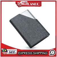 MILANDO Card Holder Aluminum Alloy Business Name Card Case Wallet for Men (Type 4)