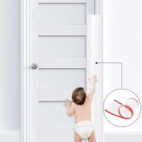 xfcbfNew Door Stops Hinge Protector Cover Domestic Kindergarten School door seam protection strip Child Safety Finger Pinch Guard