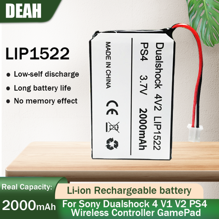 1pcs 3.7V 2000mAh LIP1522 Rechargeable Liion Batteries For SONY