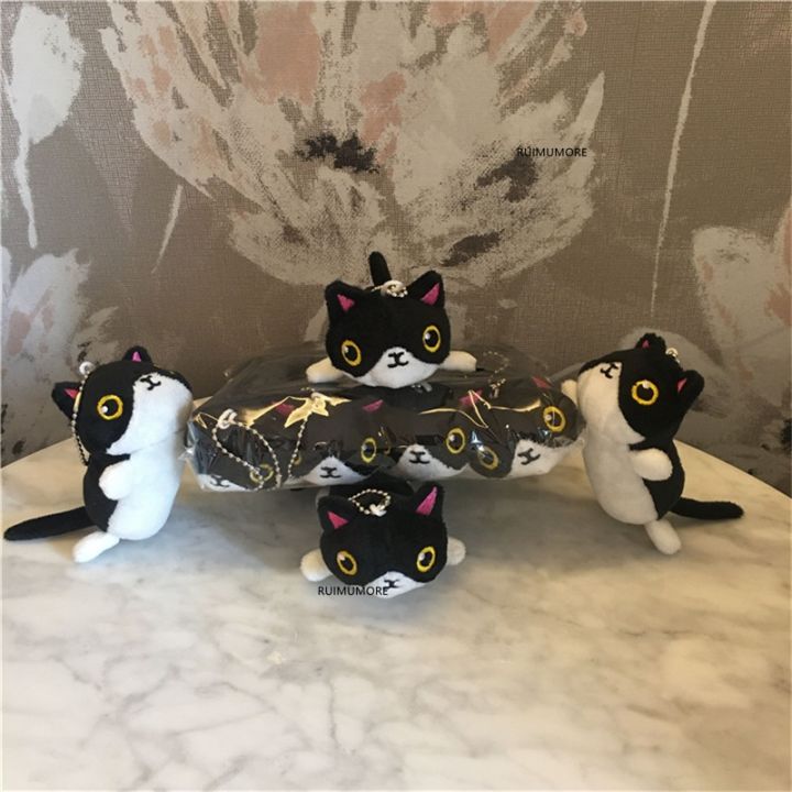 1piece-7cm-small-plush-toy-new-little-black-cat-plush-key-chain-suffed-animal-plush-doll