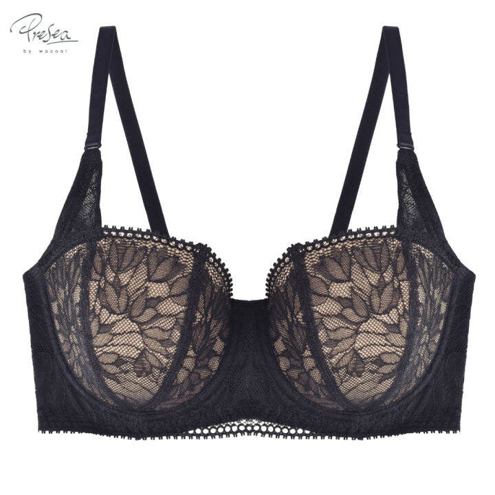 presea-บราเกาะอกมีโครง-ถอดสายบ่า-floral-lace-bra-รุ่น-ma1707