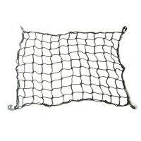 Car Luggage Rack Net Off-road Top Frame Net Pocket Fixed Net Cover Elastic Rubber Durable Net Rope Strap 90x90cm