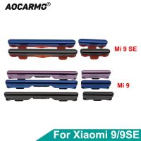 Aocarmo เหมาะสำหรับ Xiaomi Mi 9/9 SE 9Se ปุ่มปุ่มเปิดปิด + ปุ่มที่ปรับเสียงขึ้นลง Mi9ชิ้นส่วนอะไหล่กุญแจสวิตช์ด้านข้าง Mi9se