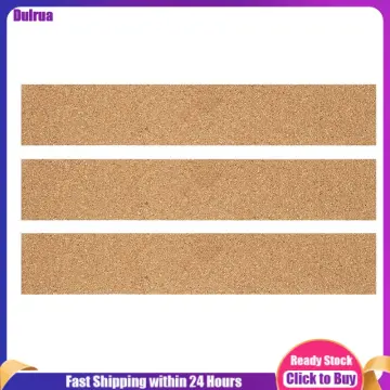 3Pcs Cork Wall Strips Office Bulletin Strips Message Cork Strips Photo Wall  Cork Strips