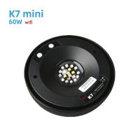 K7mini 60W WIFI โปรแกรมน้ำเค็ม LED Light Sea ไฟ Marine Coral Reef Aquarium Fish Tank Lighting Noopsyche K7 Mini