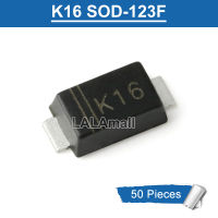 50ชิ้น DSK16 K16 SOD-123F 60V/1A SMD วงจรไดโอดชอทท์กี้เดิมใหม่