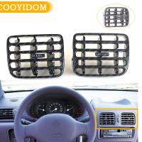 [HOT XIJXLKLKWMN 516] 2PCS ภายในคอนโซลกลาง Air Vent Outlet สำหรับ Renault Clio II 1998 2001 /Thalia I 2001 2006 Air Jet Intake Grille 7702258375