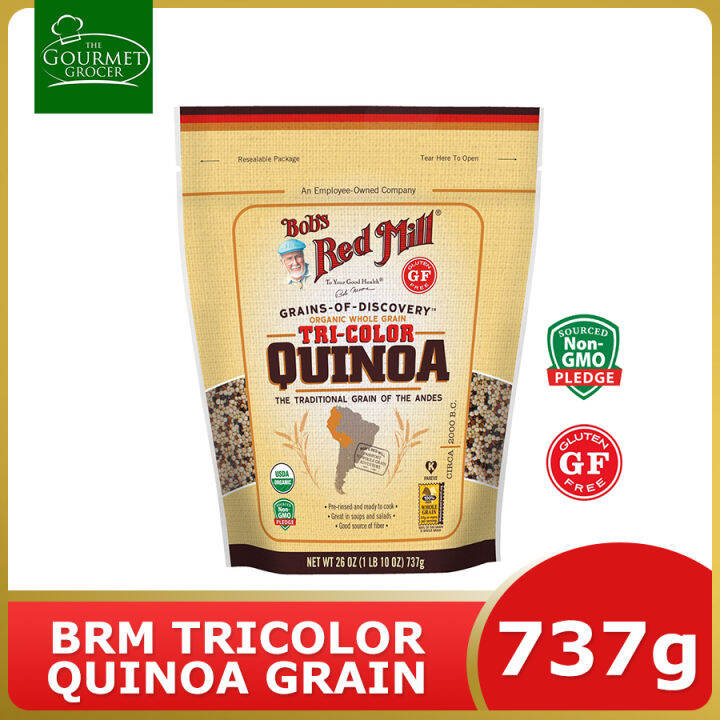 Bob's Red Mill Organic Tricolor Quinoa Grain 26oz Lazada PH
