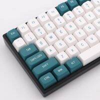 Keysland CSA Profile Keycaps อุปกรณ์เสริมคีย์บอร์ดเครื่องกลสำหรับสวิตช์ Cherry Mx 149คีย์ PBT XDA Fit 616468758498104