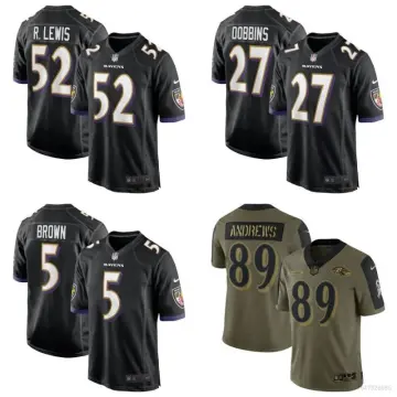 Men's Nike J.K. Dobbins Olive Baltimore Ravens 2022 Salute to Service Limited Jersey Size: Small