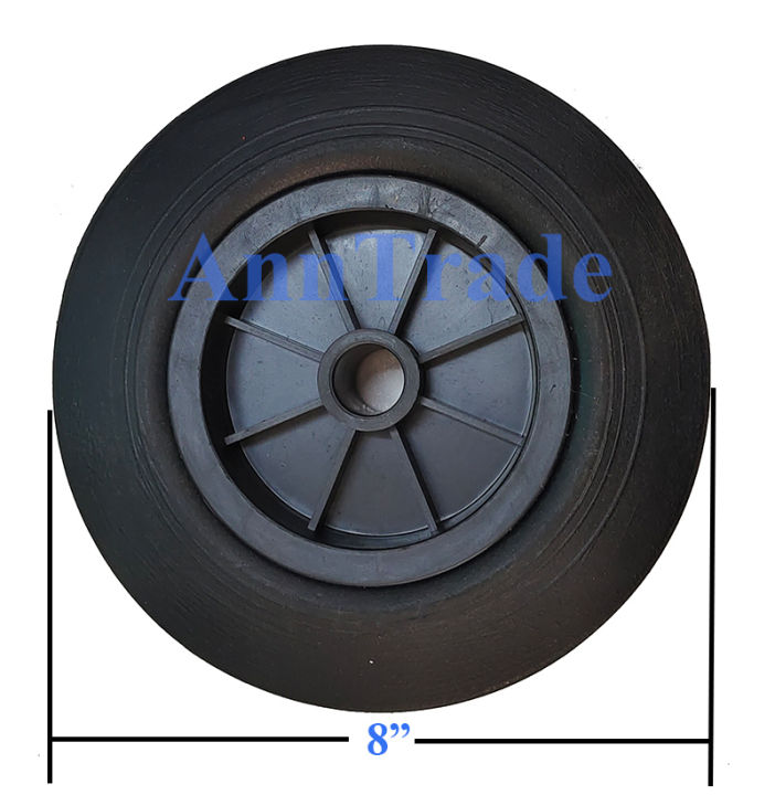 ล้อรถเข็น-8-นิ้ว-ยางตัน-ล้อรถไส-ล้อรถเข็นอเนกประสงค์-ล้อรถเข็นผัก