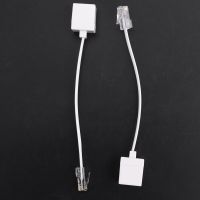 2 socket 8P4C / RJ45 male RJ11 6P4C to female M / F Adapter telephone Ethernet