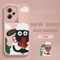 เคสโทรศัพท์สำหรับ Redmi Note 12 5G Xiaomi Poco X5 5G ความรู้สึกบาง Shaun The Sheep Cartoon Shaun เคสหลังหนังซิลิโคนนิ่มปกหนัง