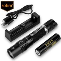 Sovern SP31 V2.0 ไฟฉาย LED 1200lm 18650 XPL-HI ไฟฉาย LED แสงยุทธวิธีไฟฉายพลังงานสูง 5300-5700K Lanterna