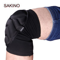 SAKINO สนับเข่าสำหรับขี่มอเตอร์ไซค์,สนับเข่าสำหรับอุปกรณ์ป้องกันแข่งรถปลอกพยุงเข่าจักรยาน