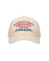 [ Rough Cut ] Worlds Best Drinking Team Cap® /Makgeolli Beige