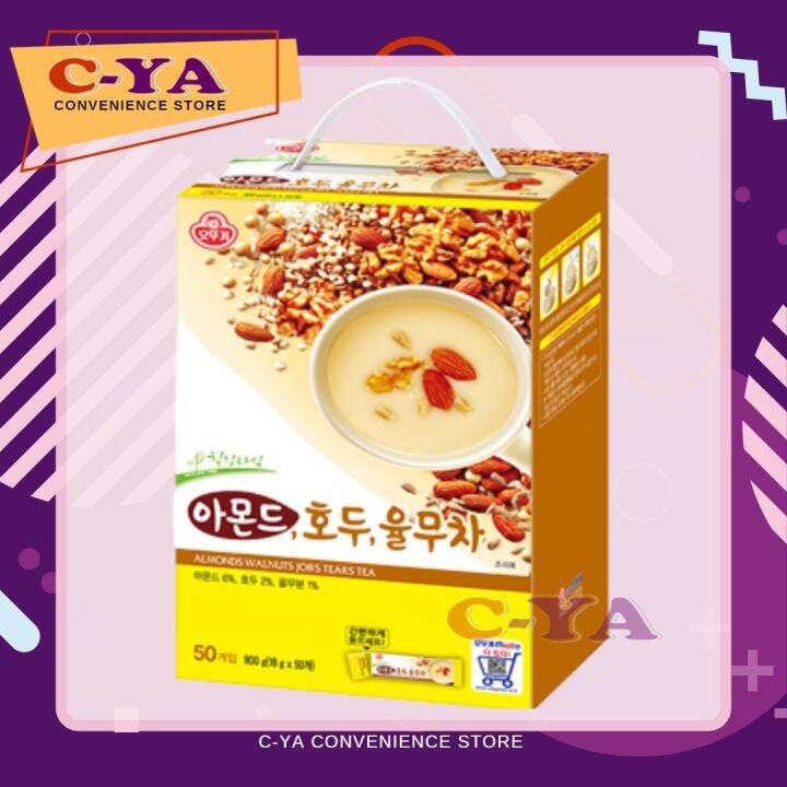 OTTOGI Almond Walnuts Job's Tears Tea (18gx50s) 900g Lazada PH