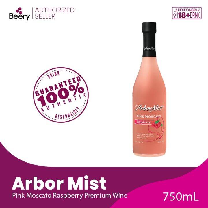 Arbor Mist Raspberry Pink Moscato Premium Wine 750ml Lazada PH