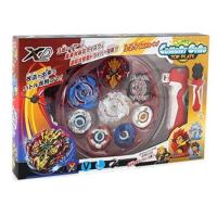 4pcs/set Beyblade Burst B-48 B-66 B-34 B-59 Starter Zeno Excalibur .M.I (Xeno Xcalibur .M.I) with launcher kids toys