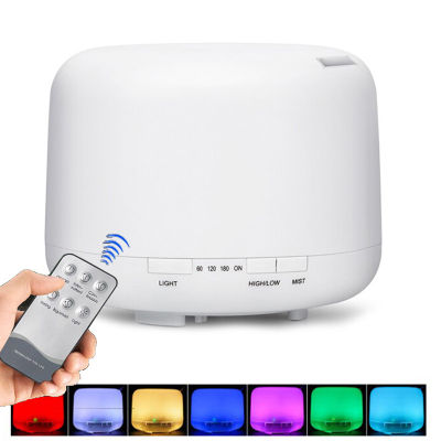 Air Humidifier home remote Control aroma diffuser Colorful lights Ultrasonic Cool Mist Maker Small Air Conditioning Appliances