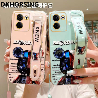 DKHORSING เคสโทรศัพท์ใหม่สำหรับกล้อง TECNO 20 /Camon 20 Pro 4G 5G / Camon 20 Premier 5G ปลอกอ่อน Camon20 Tecno Pro พร้อมที่ถือสายรัดข้อมือ + สายคล้องมือ