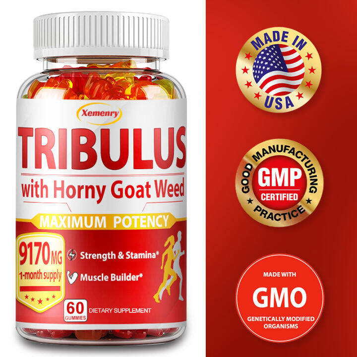 Xemenry TRIBULUS9170MG With Tribulus and Maca Root Increases