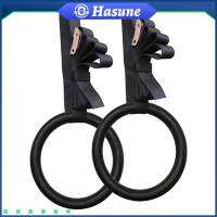 Hasune 2x แหวนยิมนาสติกพร้อมสายรัด Heavy Duty Anti Slip สำหรับออกกำลังกายฟิตเนส Home