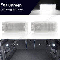 AFor Citroen C2 C3 C4 C5 C6 DS3 2x Led กระเป๋าเดินทาง Trunk ช่อง Light ช่องวางเท้ากล่องถุงมือภายใน LampM