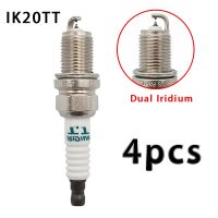 4pcs 4702 IK20TT Dual Iridium Spark Plug For Audi Chery VW Toyota Subaru Honda Lexus Seat Skoda Citroen Opel Peugeot IK20TT-4702