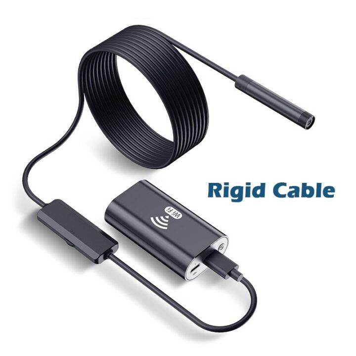 Wifi Endoscope Camera 8Mm Mini Lens HD720P USB Drain Pipe Engine