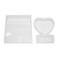2Pcs Resin Mold for Photo Frame,Rectangle &amp; Heart Shape Silicone Epoxy Molds for Casting, Personalized Photo Frame Mold