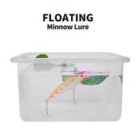 Special Offers PROBEROS Floating Minnow Fishing Lure 3D Lifelike Eyes Hard Crankbait 11CM Casting Wolers Artificial Swimbait Fishing Tackle